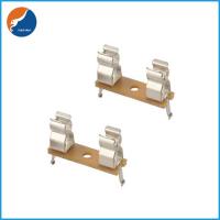 suporte do fusível da montagem do PWB de 249A Tin Plated Brass Terminals 5.2mm para fusíveis do tubo de 5x20mm