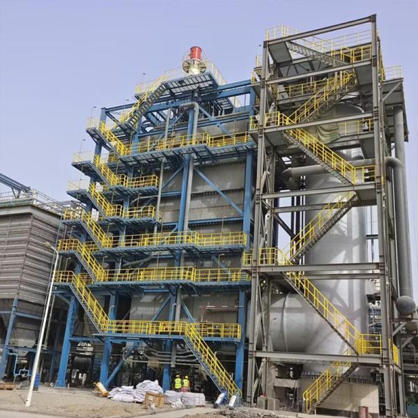 High Waste Heat Steam Boiler Save Energy Exhaust Gas Conversion 67662Nm³/H Inlet Flue Gas Flow