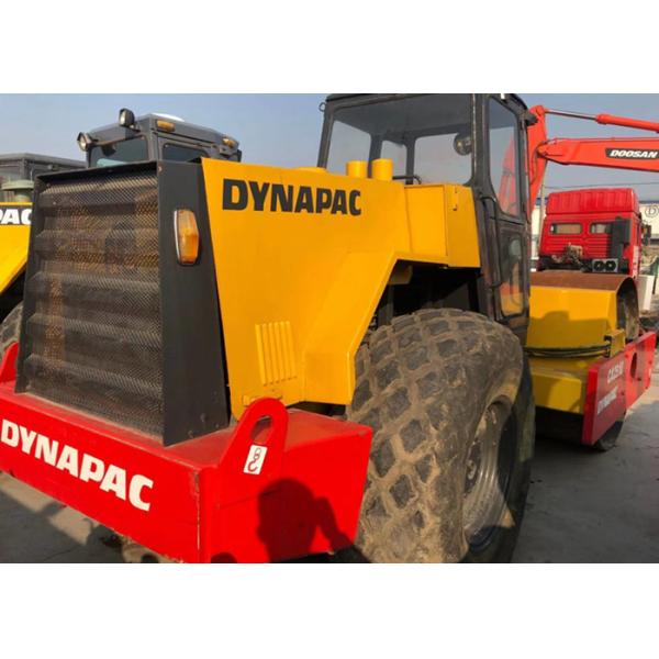 Construction Used Dynapac Road Roller 131 HP Power Excellent Engine Vibratory Compactor