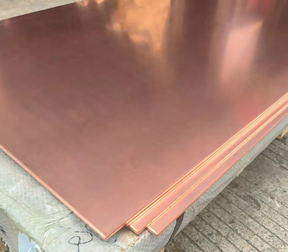0.5mm Pure Red Copper Plate 0.8mm 1mm 3mm 4mm C1100 3/4 Hard Cathode