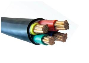 O Pvc do certificado 0.6/1kV do CE isolou o cabo bonde do condutor de cobre do n