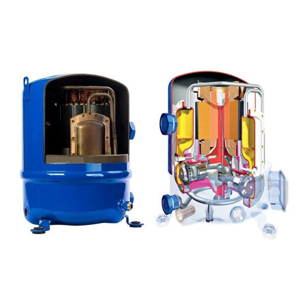 Цвет герметичной рефрижерации компрессора R22 кондиционера голубой