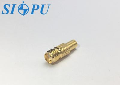 RF Coaxial Cable Adapter – SMA Female to SSMB Female