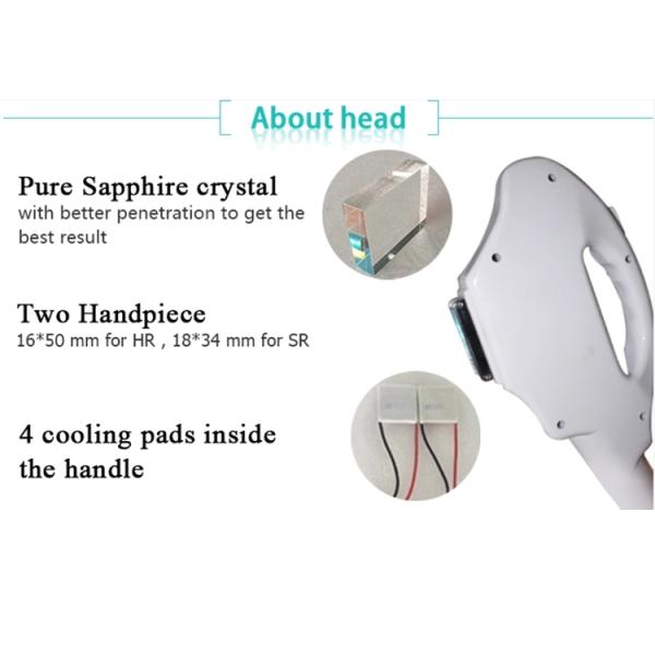 Nubway 3 in 1 beauty equipment E light IPL SHR hair removal machine with ipl laser