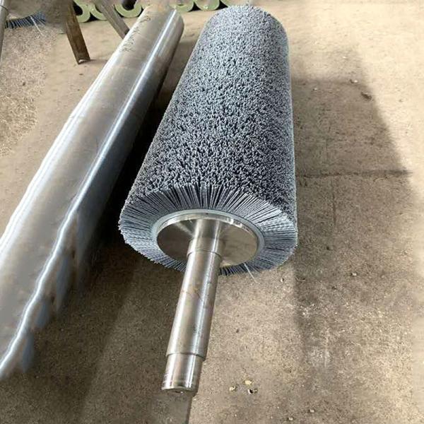 Polissage 250mm roue de fil abrasif brosses en nylon brosses en acier inoxydable brosses en acier circulaires brosses en acier pour la machine de polissage de pot