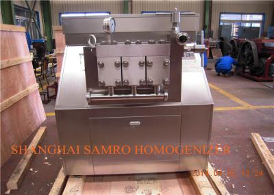 Emulsão / Sorvete / Homogeneizador de sumos 6000 L/H 40 Mpa 75 KW