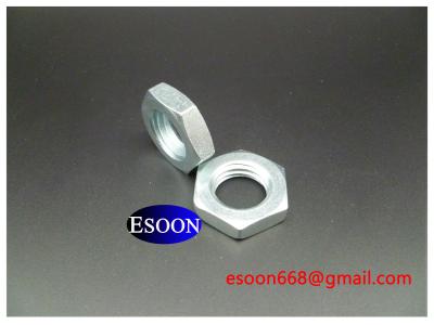 M14-1.5/M14-2.0 DIN439 Hex thin nut ZP(Zinc Plated),Carbon steel Grade 8.8 Class,DIN936