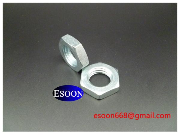 M14-1.5/M14-2.0 DIN439 Hex thin nut ZP(Zinc Plated),Carbon steel Grade 8.8 Class,DIN936