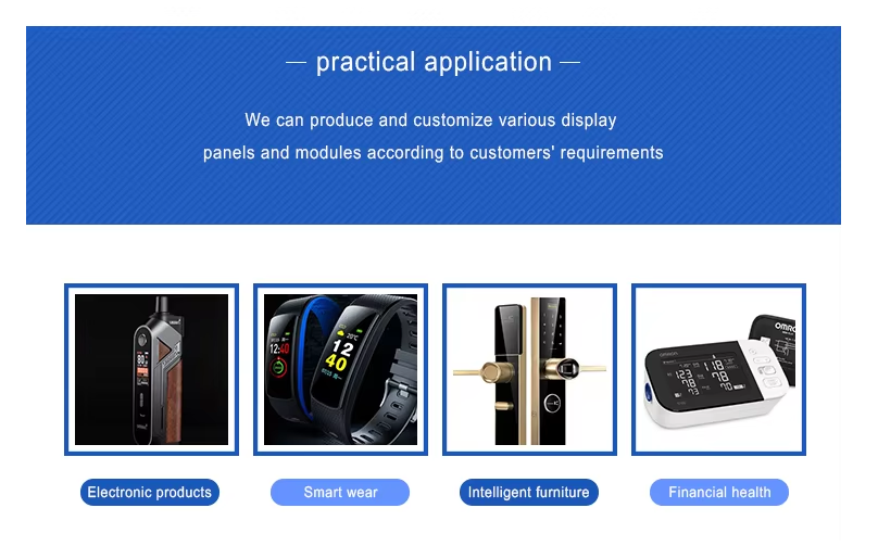 2.8 Inch OLED Display Module 256x64 Resolution Parallel/SPI Interface