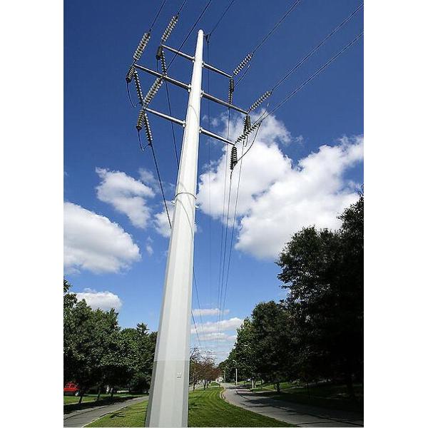 Сталь рангоута трансформатора поляков передачи электропитания горячего погружения гальванизированная