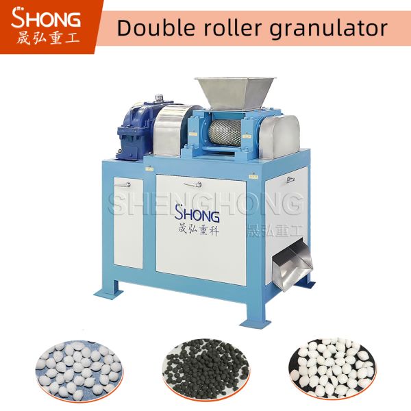 Roller Press Compound Fertilizer Granulator Machine With Oblate Shape