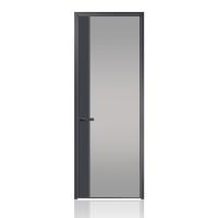 Ultra Slim Panel Frame Edge Versatile Aluminium Interior Swing Door 6063-T5
