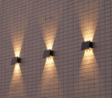 ABS Solar Wall Light DIY Dusk To Dawn 3000K 6500K RGB IP54 For Hotel House