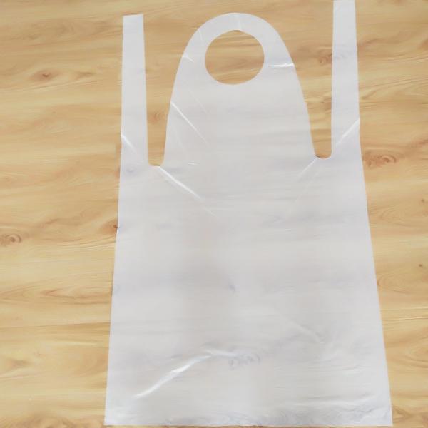 Oilproof Disposable Plastic Aprons , Protective Clothing Aprons 69 X 107 Cm