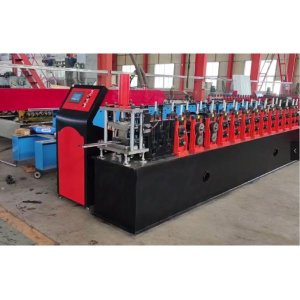 Hydraulic Cutting 15m/Min Shutter Door Roll Forming Machine With 18 Stations
