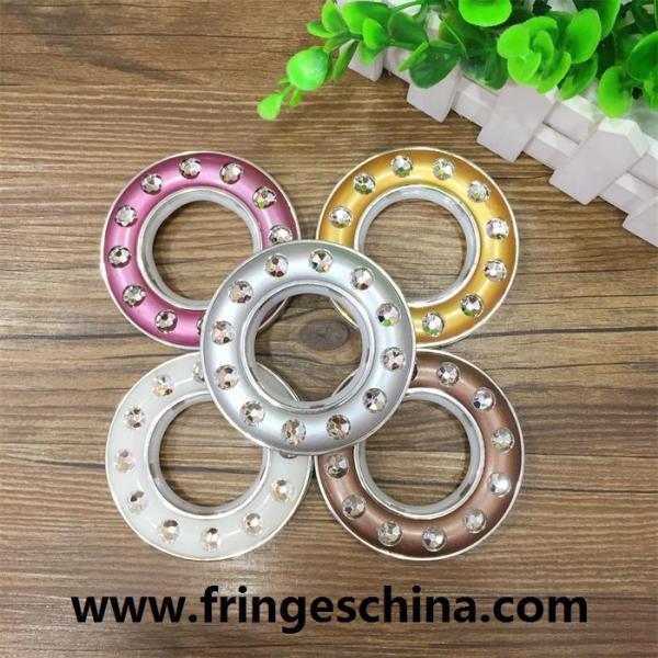 Fashion Prime ABS Plastic Custom Curtain Rings Circles Rod Accessories