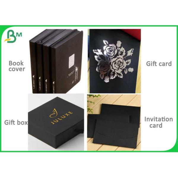 La madera reduce la cartulina a pulpa negra de doble cara 300g para el rollo de la caja 787m m del CD