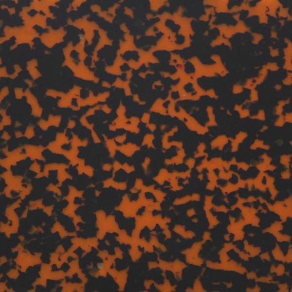 Orange Black Tortoise Shell Celluloid Sheet Veneer For Guitar Picks Drums Decor