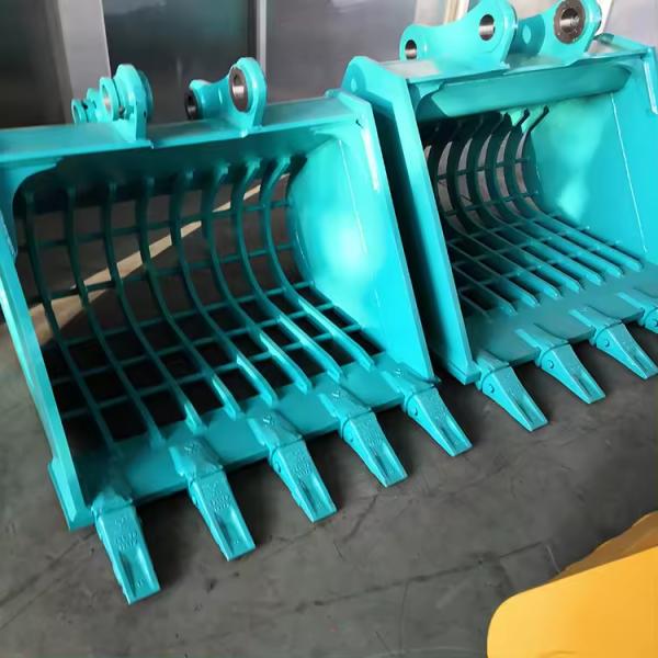 На заказ Volvo Rock Digging Tilt Ditch Mud Bucket Excavator Cleaning Screen Скелетные ведра
