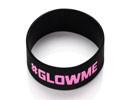 offer1 inch 25mm color filled wide custom friendship bracelets