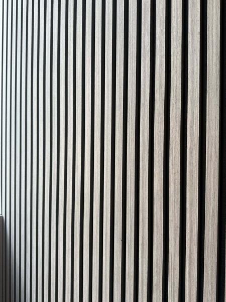 Grooved Acoustic Panel Wood Felt Strip for Wall Ceiling Sound Absorption