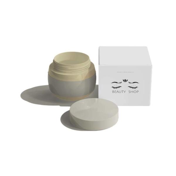 Logotipo impreso a medida Cartón de color completo Cosméticos para el cuidado de la piel Crema facial Caja de embalaje de papel