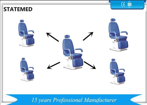 Blue Hospital ENT Examination Chair 360°Arounding Scope 680 * 650 * 1210mm