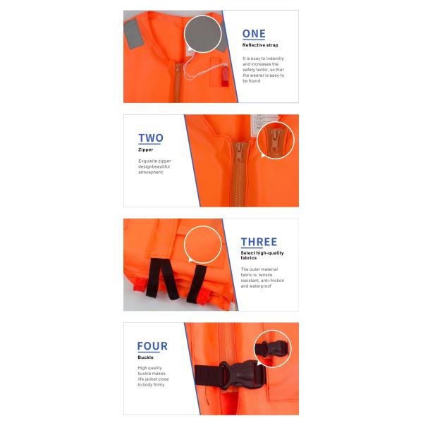 AG18021 Polyester oxford Marine Life Jacket  for Water Activities
