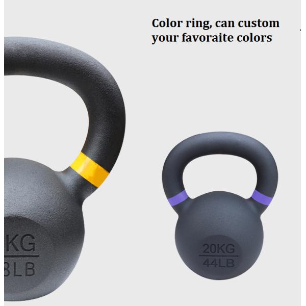 Effective Gravity Workout Training Kettlebells with Vinyl Coated Cast Iron Material