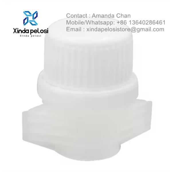 China Fábrica Hot Vendas Stand Up Saco Spout Cap Plástico Suco de Plástico Spout e Cap para Venda