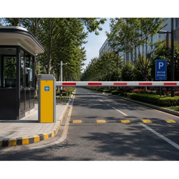 Fast Operating Automatic Barrier Gate with 4th Generation Brushless Motor and Remote Control for Vehicle Access