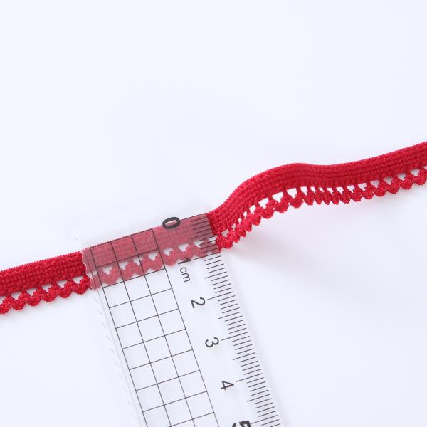 Oem Odm Jacquard Lace Softer Woven Knitted Jacquard Elastic Band Webbing For Bra Underwear