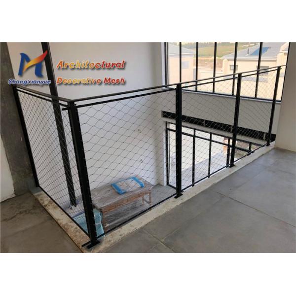сети кабеля лестницы перил балкона Balustrading сетки веревочки нержавеющей стали 2.0mm Infill
