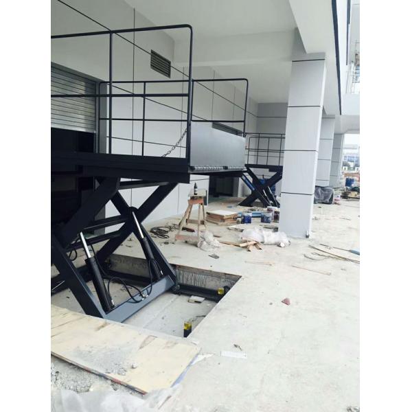 380V, équipement hydraulique d'ascenseur de dock de lèvre de 400mm utilisé au quai de chargement de camion