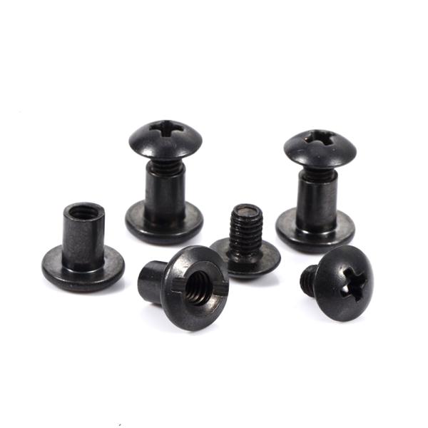 Латунь 2 мм 4 мм 5 мм Мужчина и женщина связывающий пост Чикагский винтовой счет Книга для кожи