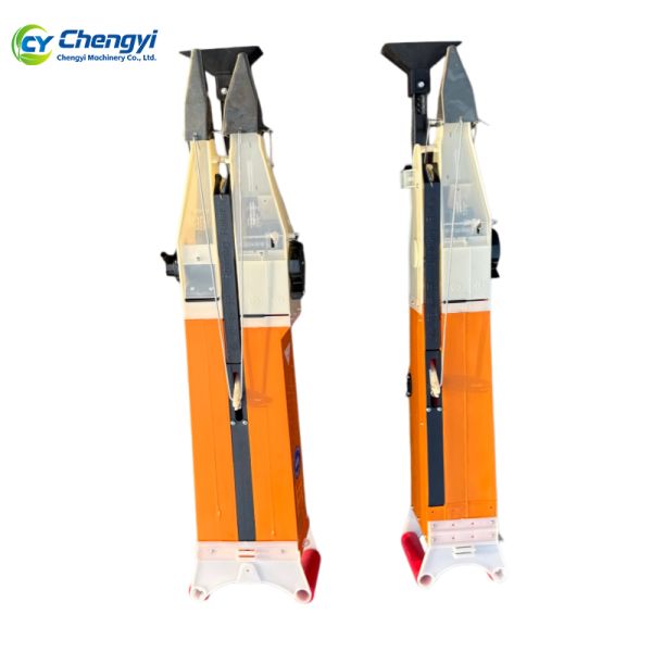 Iron Manual Seeder Machine With Fertilizing Hand Push Planter Durable Farming Equipment