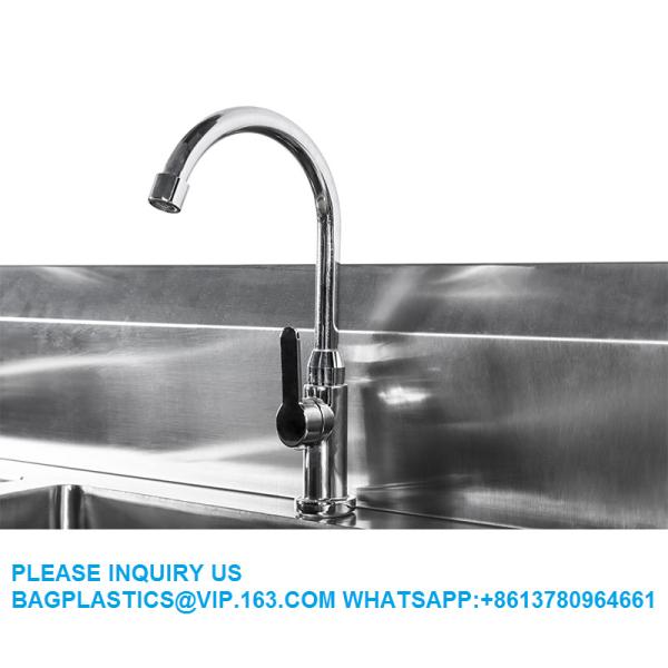 Lab Furniture Supplies Laboratory Stainless Steel Double Faucet Sink Cabinet Morgue Equipment Postmortem Examinatio
