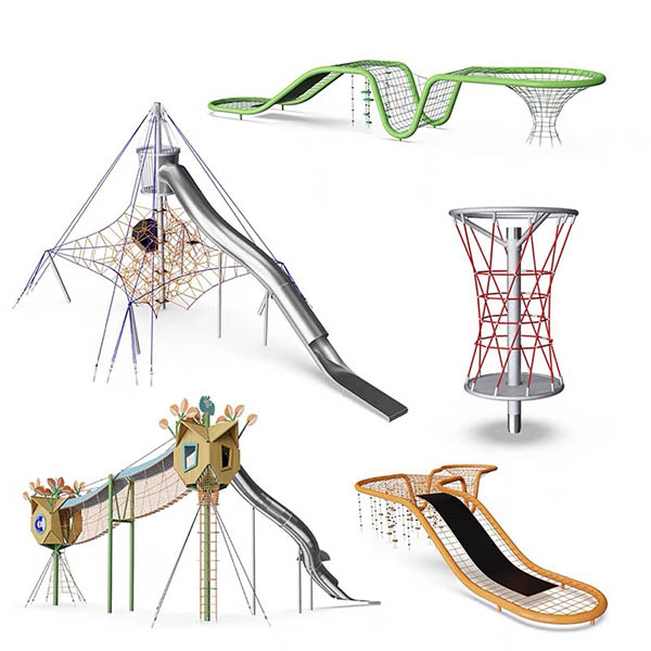 Material de acero galvanizado equipo al aire libre innovador del parque de atracciones