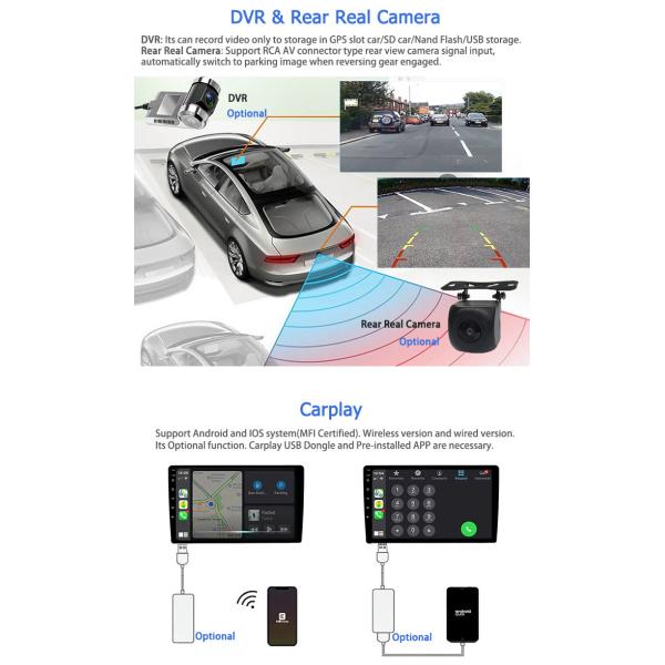 Android 2GB 32GB автомобильная стереосистема с GPS WIFI Mirrorlink навигационное радио для Toyota Camry 2007-2011