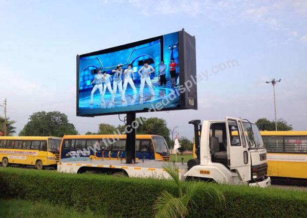 Mobile Led Screen Rental 1R1G1B 1/8 Scan