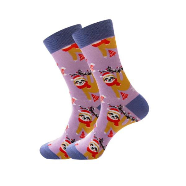 Winter Christmas Vacation Socks Stance Cotton Knee High Socks Classic Holiday Xmas Stocking