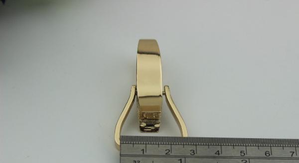 New style zinc alloy 4 color provide bag accessory 25 mm & 31 mm width triangle snap hook