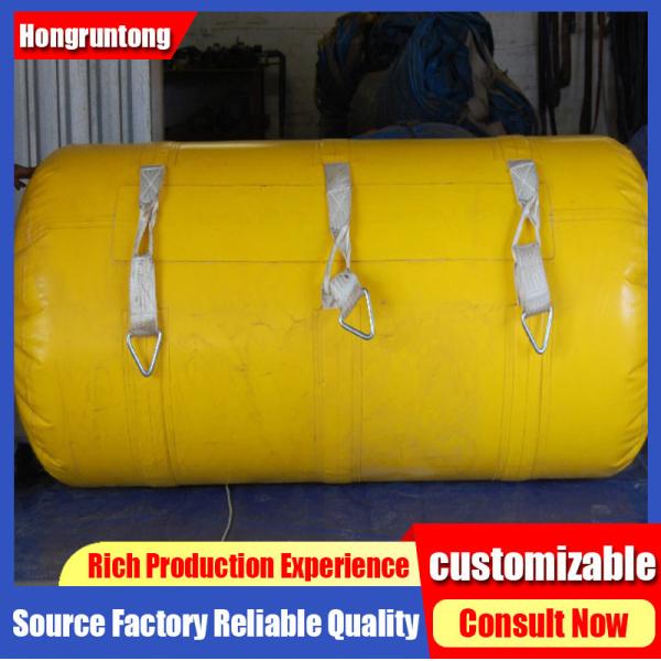 Tube de sauvetage robuste 3,0 m, levage 30 tonnes, revêtement anti-UV, construction double couche