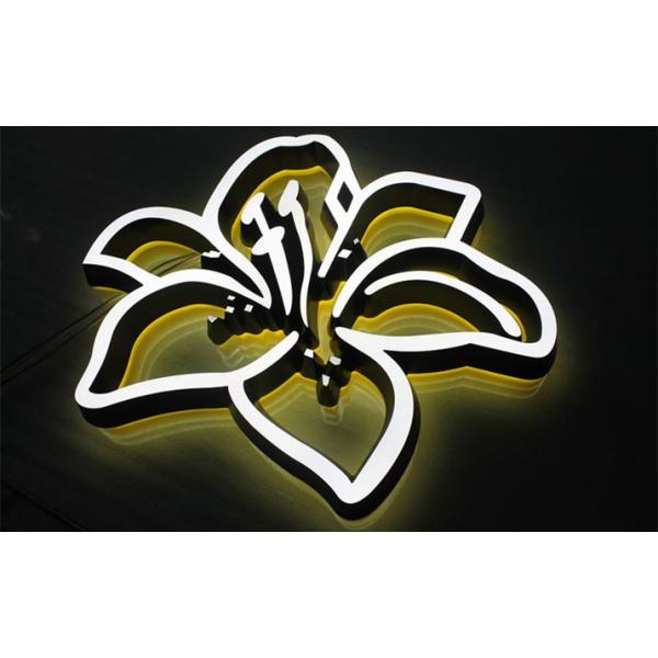 Outdoor Indoor Glowing Signs Shop Front Glowing Back Glowing Letters Signs