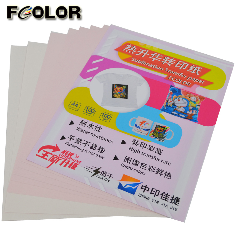 Wholesale High Quality Quick Dry Heat Transfer Sublimation Paper A4 for T-shirt and Mug