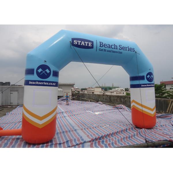 Customize Inflatable Arches 0.55mm PVC Tarpaulin With One Free Blower