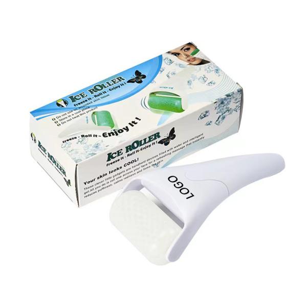ABS Stainless Steel Face Ice Roller for Cooling and Tightening Skin Target Area Face