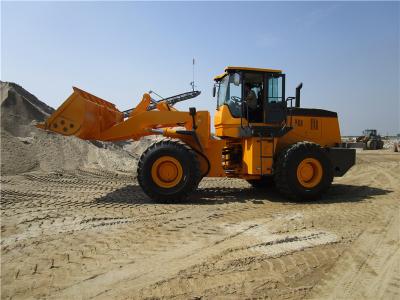 Carregador Payloader pequeno da roda da parte frontal do motor de Weichai garantia de 1 ano