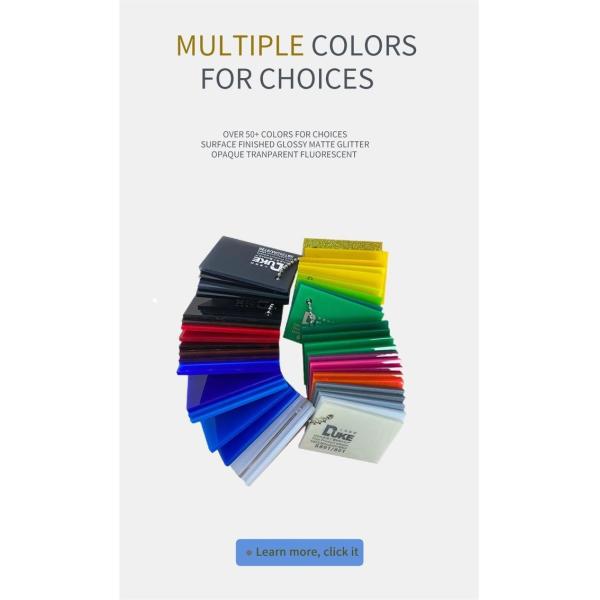 УФ-блокирующие цвета фиолетовый прозрачный глянцевый твердый перспективный лист для вывески