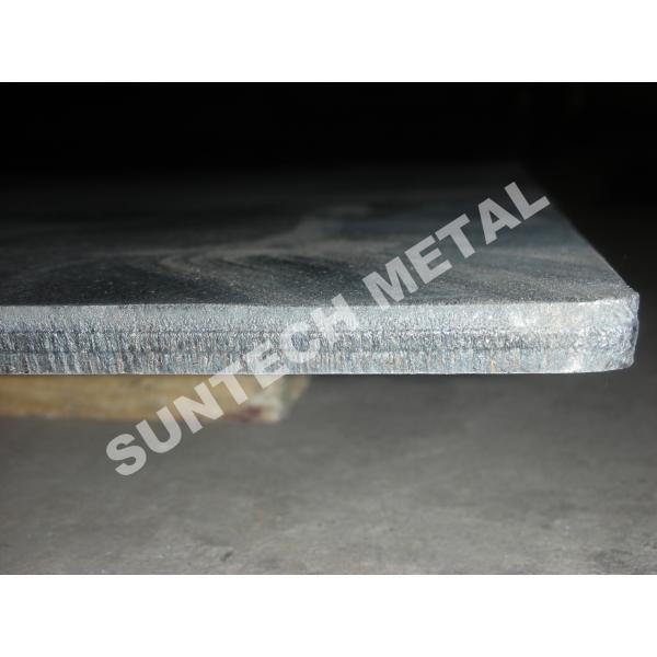 Copper and Stainless Steel Explosion Bonded Clad Plate C1020 Multilayer